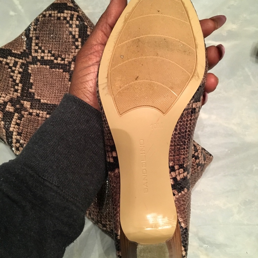 Bandolino snake skin boots - Picture 4 of 8